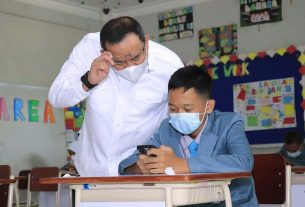 Bupati Dodi Reza Pantau Tatap Muka Aktifitas Sekolah di Muba