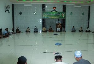 Dandim 1407/Bone Ikuti Doa Dan Yasinan Bersama Untuk Kesuksesan TMMD Ke-111 Kodim 1407 Bone
