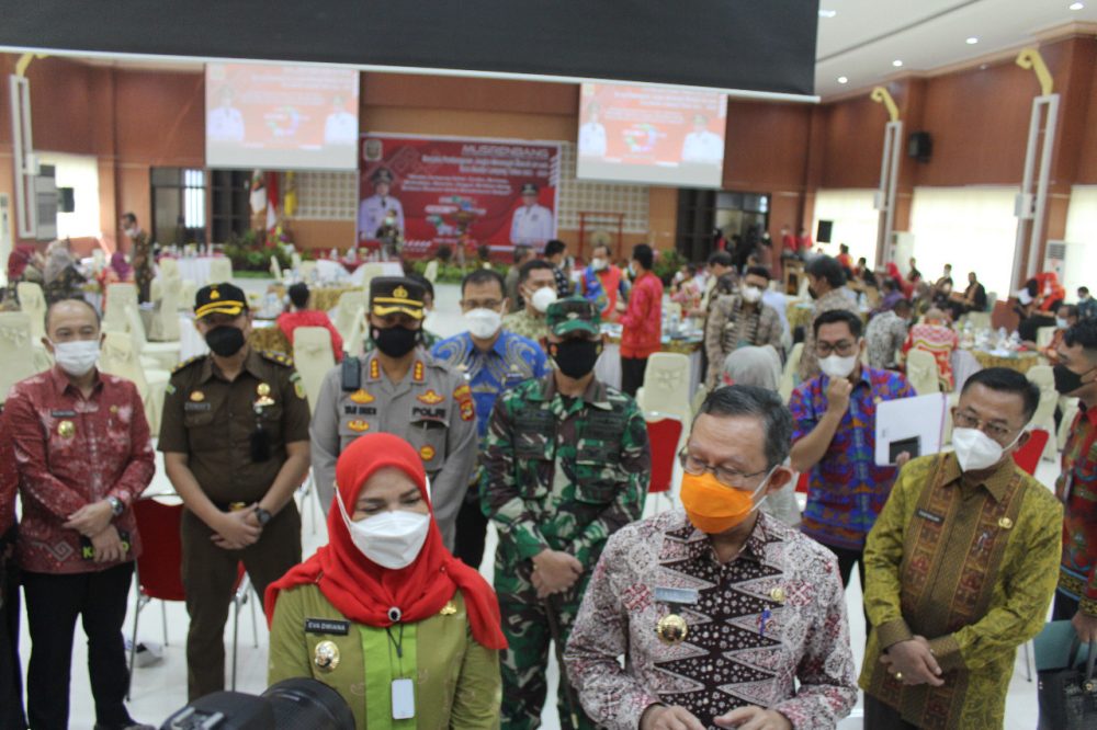 Dandim Kodim 0410/KBL Hadiri Musrembang RPJMD Kota Bandar Lampung