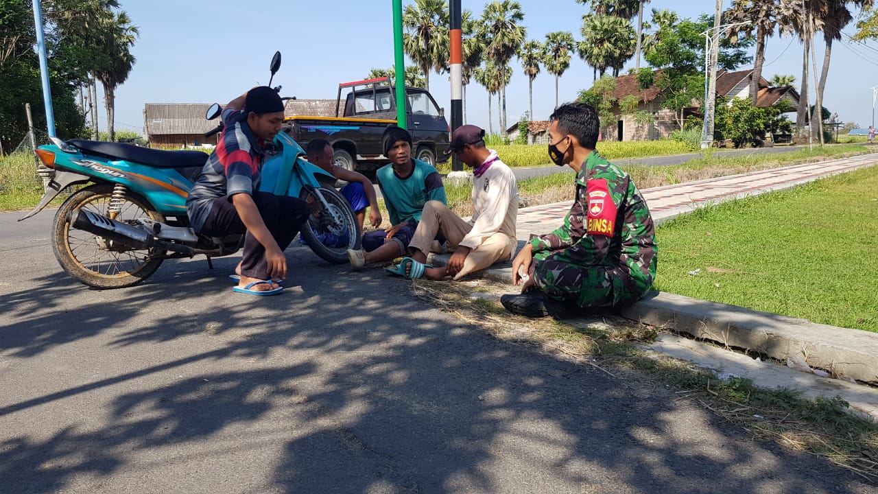 Empat Orang Warga Desa Tamansari Terciduk TNI Kodim Pati