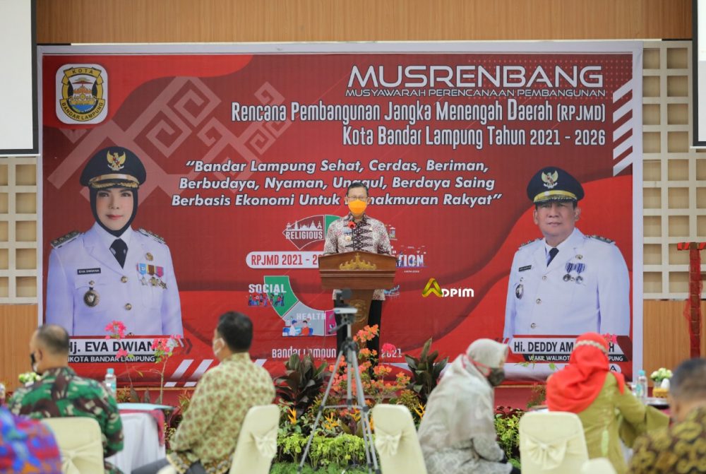 Gubernur Arinal Berharap Pemkot segera Sesuaikan Arah Pembangunan