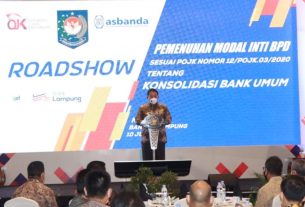 Gubernur Arinal Djunaidi Dorong Pemenuhan Modal Inti Minimum Bank Lampung Agar Sesuai Ketentuan OJK