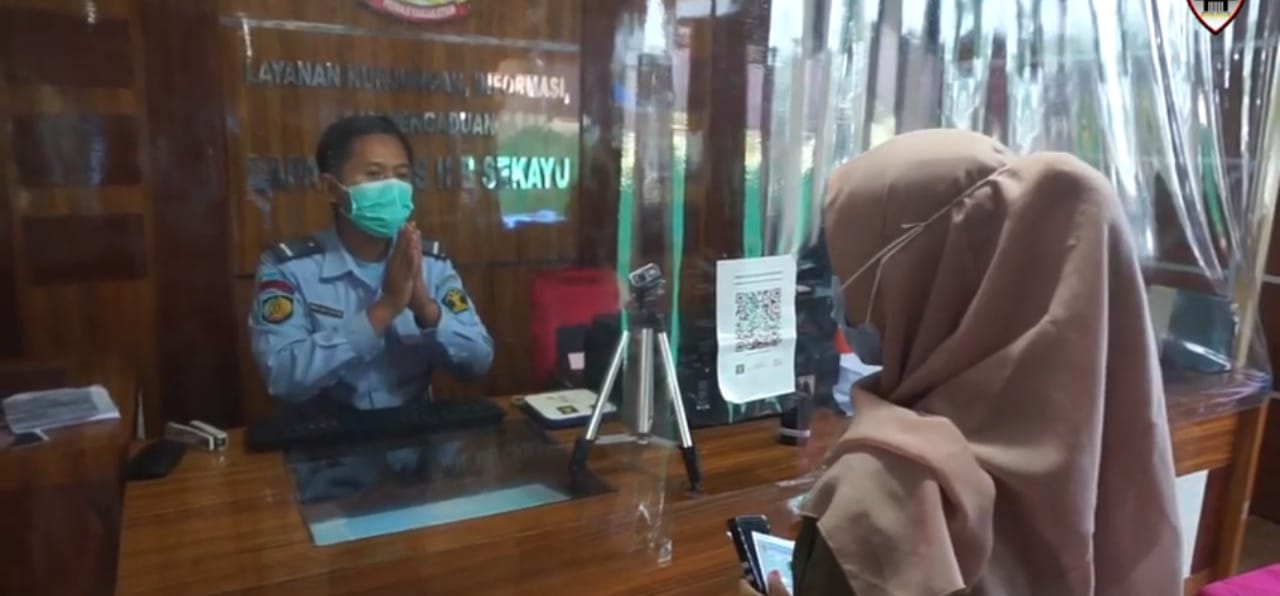 Guna Berikan Pelayanan Prima "APK SIKOPENG" LAPAS Kelas IIB Sekayu Telah Diluncurkan