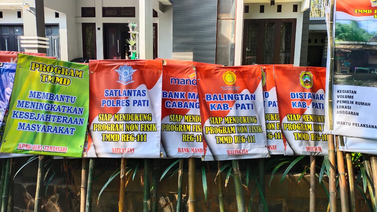 Instansi Lintas Sektoral Siap sukseskan Program TMMD Reg.111 kodim Pati