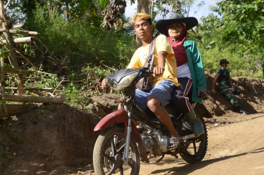 Jalan Penghubung Antar Desa Suda Mulai Di Nikmati Warga Berkat TMMD Ke-111