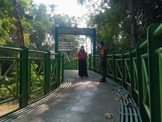 Jembatan Rindu, Salah Satu Tempat Rekreasi Warga Desa Tamansari