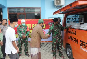 Jum’at peduli Kodim 0410/KBL di Masjid Abdurahman Ibnu Auf