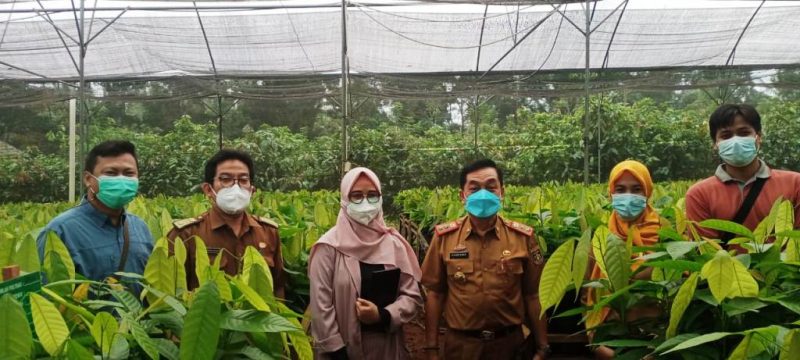 Kadis Perkebunan Lampung Melakukan Pembinaan dan Kunjungan ke PT.Olam