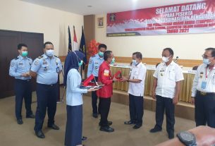Kadiv Keimigrasian Kanwil Kemenkumham Lampung Membuka Rakor Timpora 3 Kabupaten