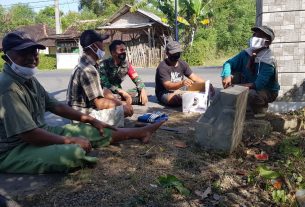 Kehadiran Satgas TMMD, Warga Tamansari Sadar Pentingnya Protokol Kesehatan