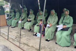 Keluarga Besar Rindam XII/Tpr Dapatkan Vaksinasi Covid-19