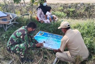 Kepedulian Satgas TMMD Kodim Pati Membantu Perangkat Desa