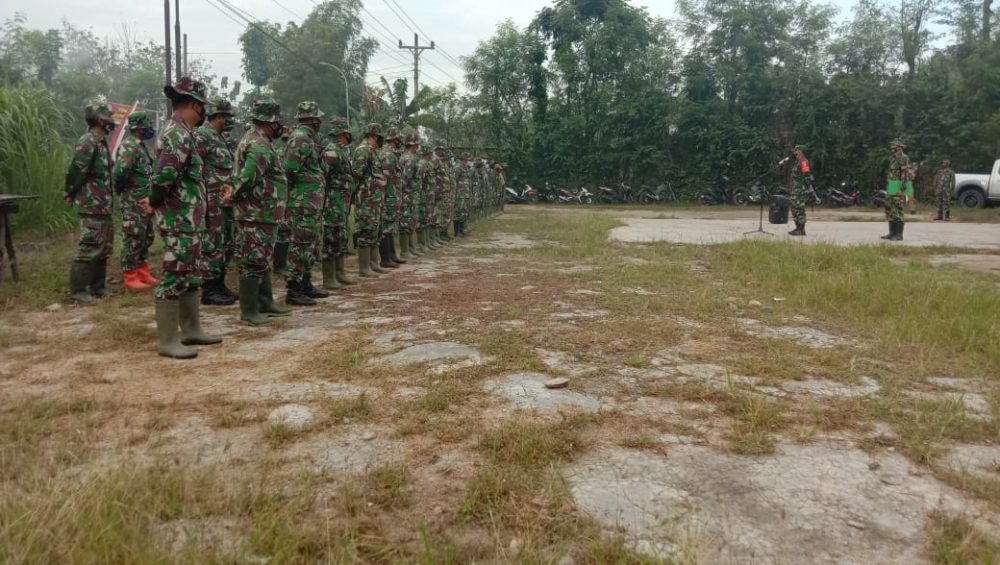 Komandan Kodim 0718 Pati Berikan Pengarahan Anggota Satgas TMMD