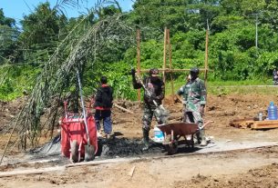 Kopda Juanidi Akrab dengan Warga Kampung Dorba