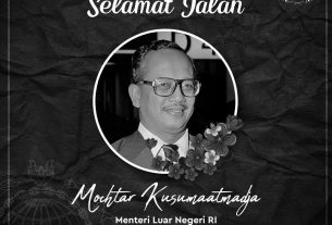 Mantan Menlu, Pejuang Wawasan Nusantara Mochtar Kusumaatmadja Kini Tiada