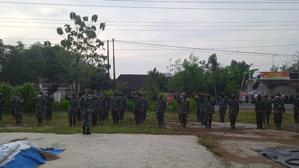 “Mari kita bekerja Dengan Di dasari Keikhlasan” Salah Satu Isi dari Amanat Apel