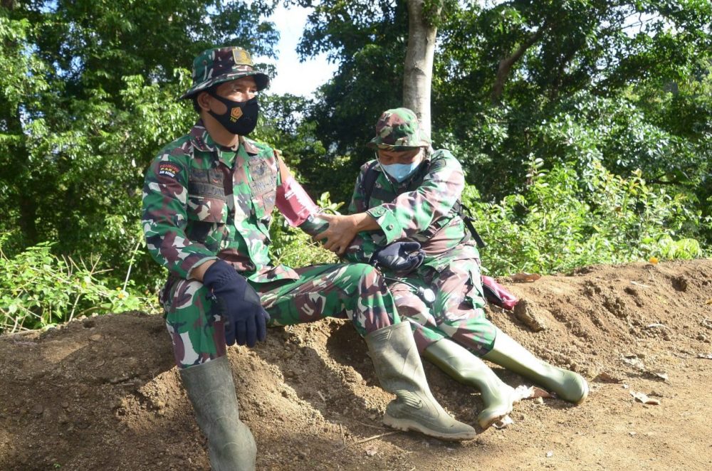 Tim Medis Siap Berikan Layanan Kesehatan Satgas TMMD Ke 111 Kodim 1407/Bone