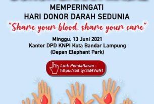 Minggu Depan, KNPI Adakan Donor Darah Masal