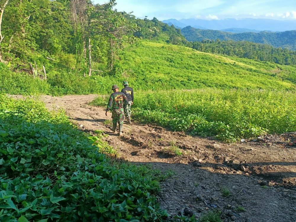 PRA Tmmd Ke-111 Kodim 1407/Bone di Kecamatan Libureng