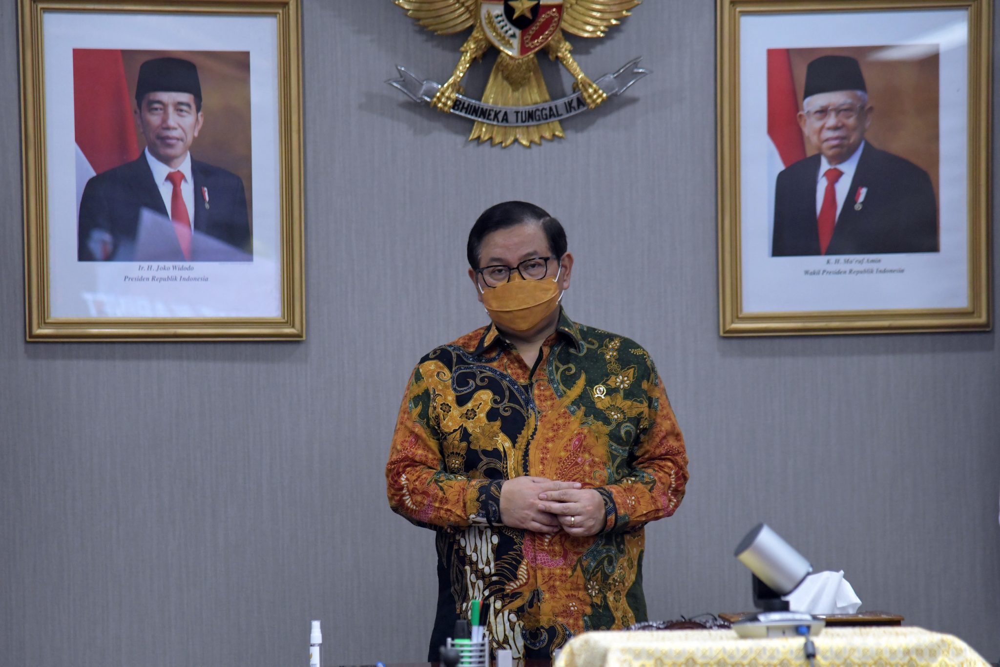 Seskab Pramono Anung Lantik Tiga Pejabat Eselon II Sekretariat Kabinet