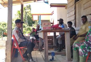 Peletakan Batu Pertama Pembangunan TMMD