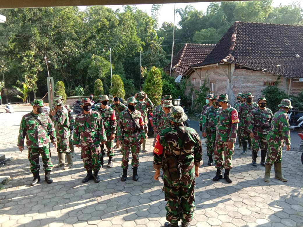 Pembagian Sasaran Pekerjaan Pada Apel Pagi