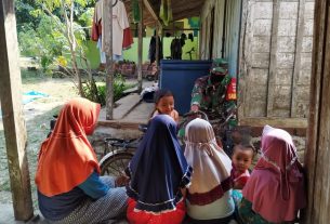 Pembelajaran Melalui Sitem Daring, Anak-anak Desa Tamansari Mulai Bosan
