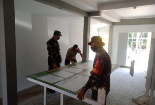 Penyiapan Posko, Persiapan pembukaan TMMD