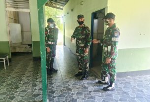 Penyuluhan P4GN Rindam XII/Tpr Terapkan Protokol Kesehatan