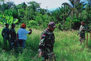 Peran Serta Warga Kampung Dorba Sukseskan TMMD