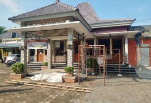 Percantik Balai Desa Tamansari, Jelang Pembukaan TMMD Reguler Ke-111