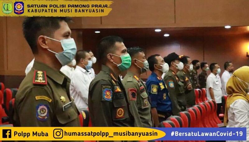 Personil Satpol PP Muba Hadiri acara Workshop