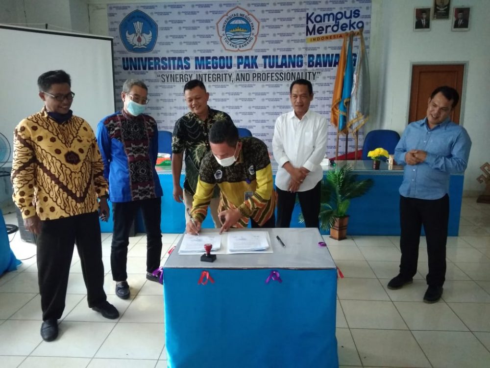 Petanesia Lampung Tandatangani MoU Dengan Universitas Megou Pak
