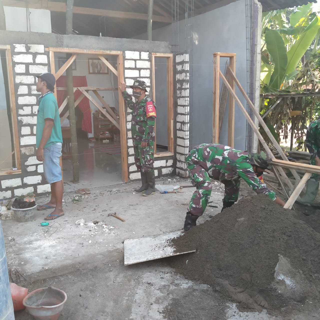 Program RTLH Pra TMMD Kodim 0718/Pati Mulai Tampak Hasilnya