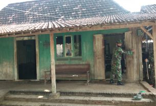Satgas Sambangi Keluarga Penerima Bedah Rumah