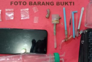 Satresnarkoba Polres Tanggamus Tangkap Penyalahguna Narkoba