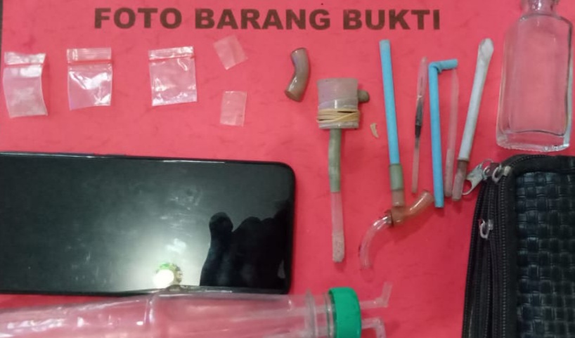 Satresnarkoba Polres Tanggamus Tangkap Penyalahguna Narkoba