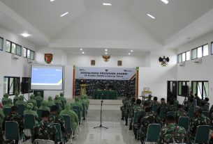 Segenap Prajurit Kodim 0429/Lamtim Terima Sosialisasi dari PT.ASABRI (Persero)