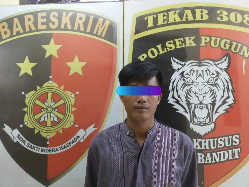 Seorang Preman Ditangkap Polsek Pugung