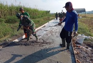 Sepekan Sudah Berjalan Progam TMMD 111, Hasilnya Sudah Mulai Dirasakan Warga