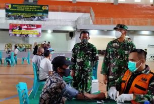 Serbuan Vaksinasi Kodim 0813 Bojonegoro Sediakan Ribuan Dosis Untuk Masyarakat