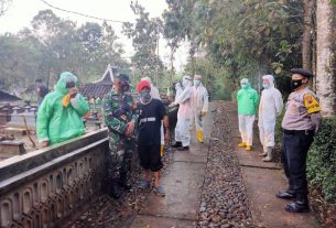 Sinergi TNI-Polri Kecamatan Jatisrono Berikan Pendampingan