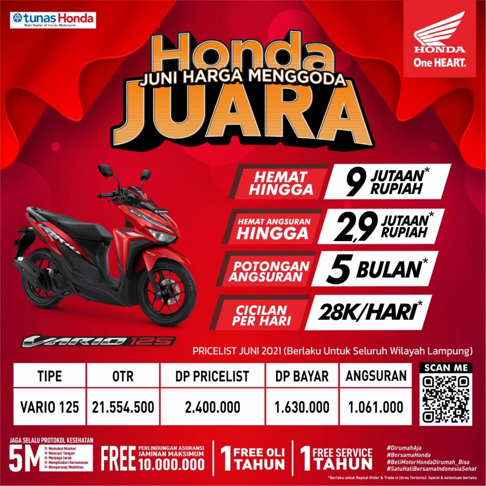 TDM SEKAMPUNG BERSAMA HONDA JUARA