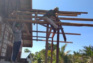 TMMD Gotong-royong Jadi Budaya Warga Kampung Dorba