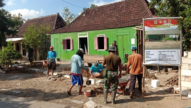 TMMD Ke-111 Kodim 0718/Pati, Melestarikan Budaya Gotong-Royong