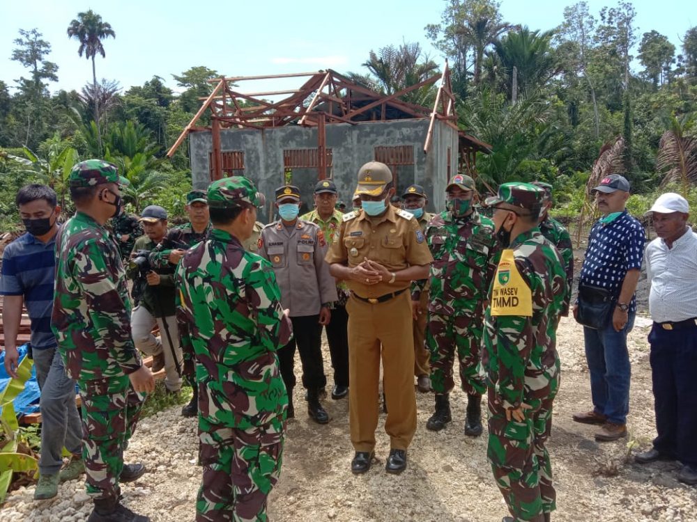 TMMD Kodim 1712/Sarmi: TNI akan Selalu Ada di Hati Rakyat