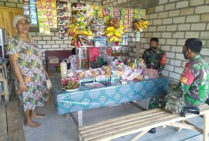 TMMD Membawa Berkah Warung Kopi Ibu Lastri