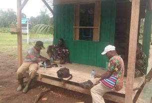 TMMD: Percepatan Pembangunan di Kampung Dorba Berkat Kontribusi Penuh Masyarakat