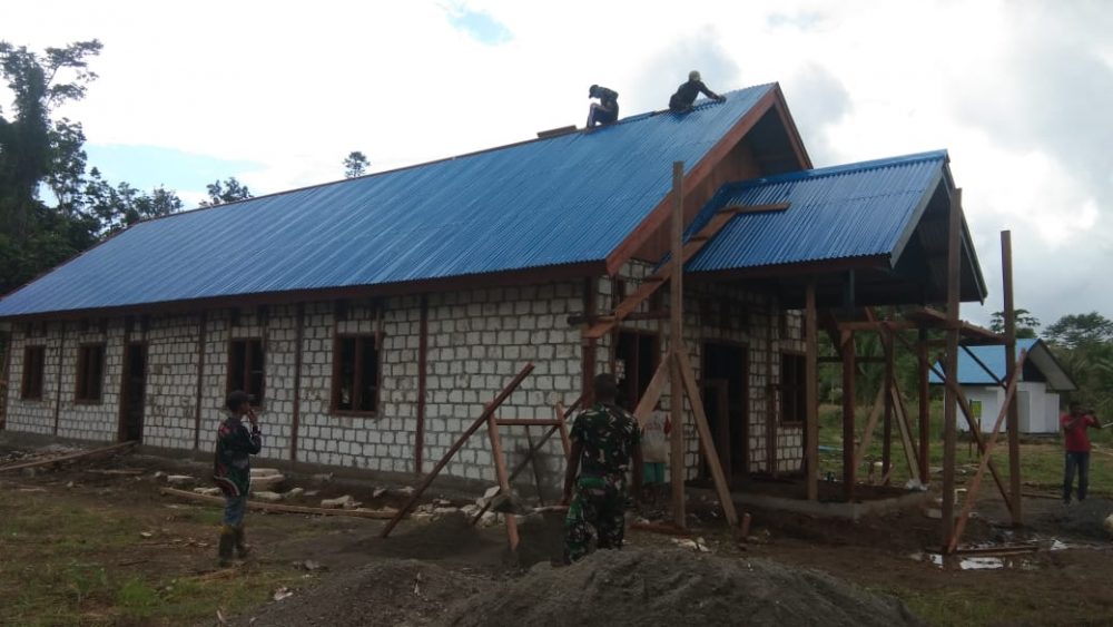 Tinggal Beberapa Hari, Bangunan di Lokasi TMMD Sudah Rampung