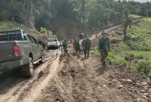 Tinjau Lokasi Sasaran TMMD,ke 111kodim Bone, Bupati bone Tempuh Jalur Ekstrim.
